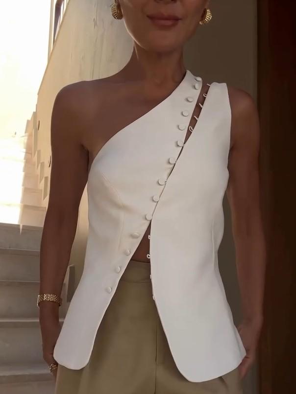 Blusa Cropped Ombro Geneva