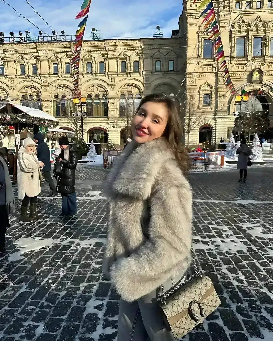 Casaco Sabrina com Textura Felpuda