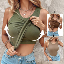 Regata com Sutiã Embutido - [Compre 1 Leve 3] + Brinde Exclusivo!