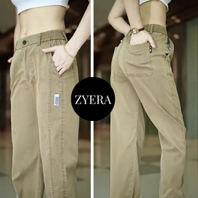 Calça Feminina Aurora em Malha de Seda Gelo e Poliéster - [Pague 2, Leve 3] + 2 Brindes!