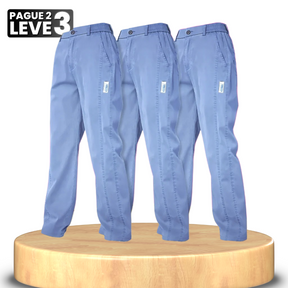 Calça Feminina Aurora em Malha de Seda Gelo e Poliéster - [Pague 2, Leve 3] + 2 Brindes!